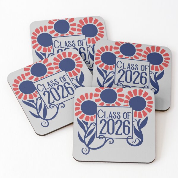 Item preview, Red Blue Floral Class of 2026 Graduation Senior Pride designed and sold by FrictionMaxxing.