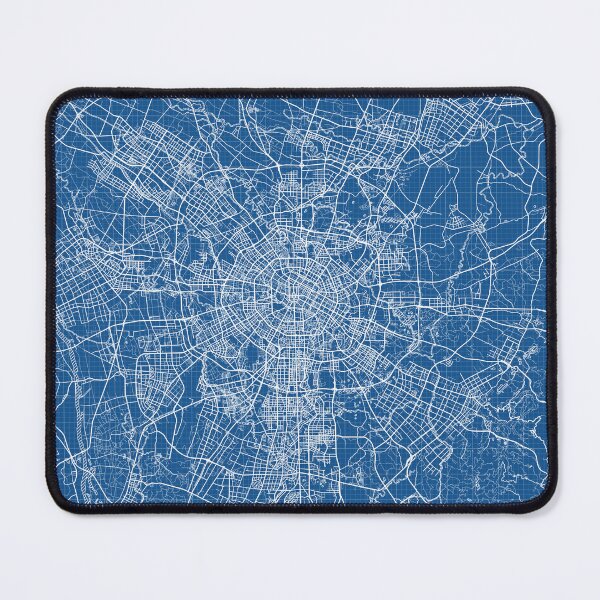 Item preview, Chengdu City Map of Sichuan, China - Blueprint designed and sold by deMAP.