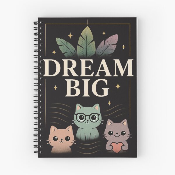 Item preview, Gatos lindos y divertidos que sueñan en grande designed and sold by KTGim.