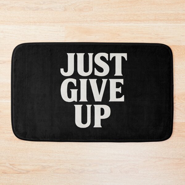 Item preview, Funny Demotivational T-Shirt — Just Give Up Sarcastic Tee Unmotivational Humor Lazy designed and sold by PandaTShirtShop.