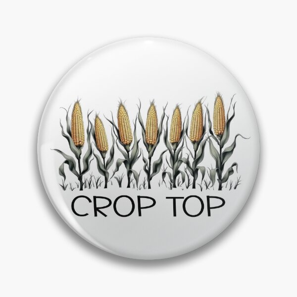 Item preview, Crop Top Corn Funny Farmer Cool Vintage Corn Farmer designed and sold by Colorfulman.