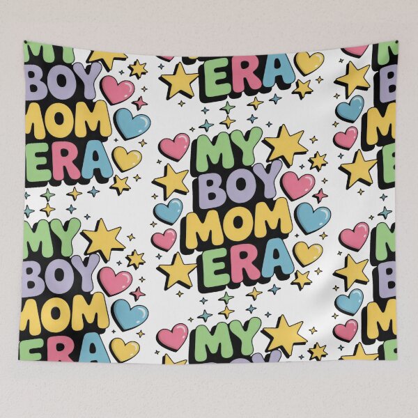 Item preview, Joyful Bubble-Style Phrase with Hearts and Stars designed and sold by SplashTastic.