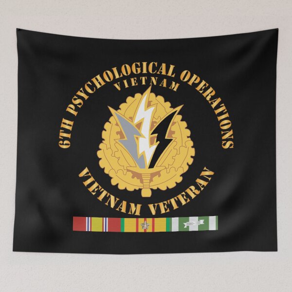 Item preview, Army -  6th Psychological Operations w SVC Ribbons X 300 designed and sold by Military Insignia Products.