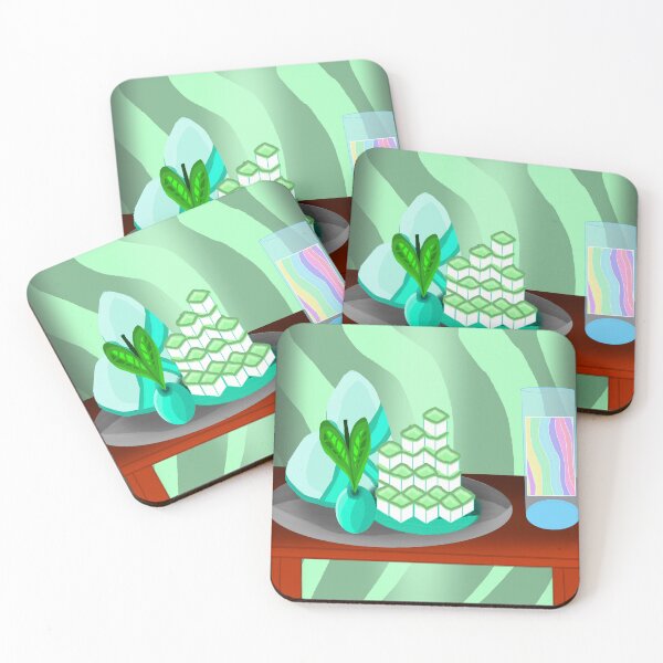 Item preview, Mint sweets and water designed and sold by Sleekfox02356.
