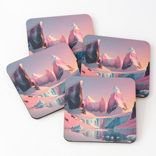 Item preview, Pink & Blue Polar Serenity designed and sold by EcstaticRegards.