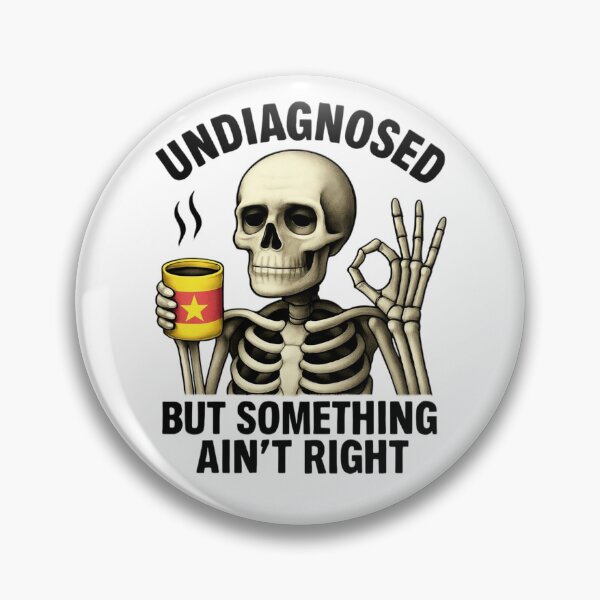 Item preview, undiagnosed designed and sold by CraftedByEva.
