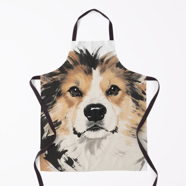 Item preview, Corgi Ink Painting Close-up designed and sold by forget45studio.