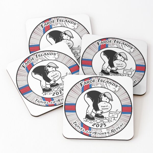 Item preview, Travel Lift Stones Repeat Faroe Island Tour Of Vikings designed and sold by SmileThreads.