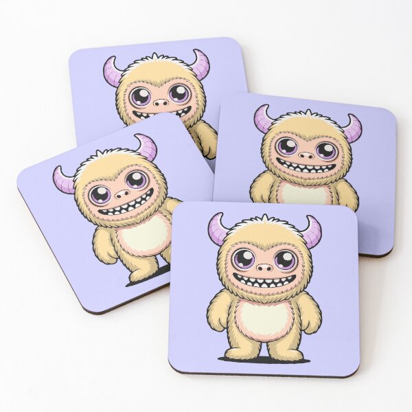 Item preview, Ugly Cute Monster Plush Cartoon Character - Yellow Edition designed and sold by Lemon Pepper.