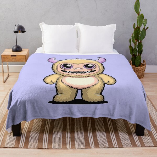 Item preview, Ugly Cute Monster Plush Cartoon Character - Yellow Edition designed and sold by Lemon Pepper.