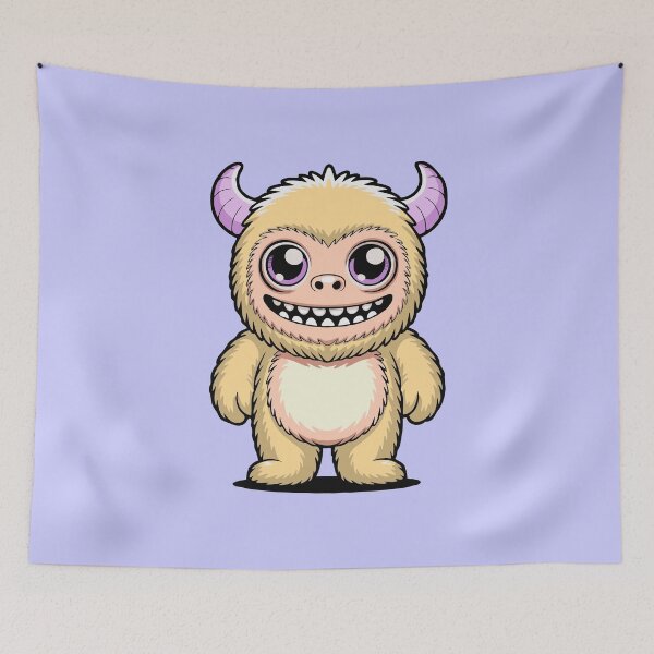 Item preview, Ugly Cute Monster Plush Cartoon Character - Yellow Edition designed and sold by Lemon Pepper.