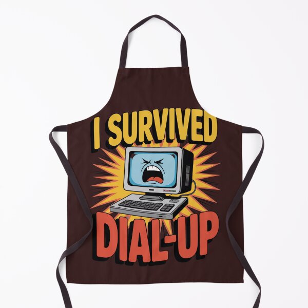 Item preview, I Survived Dial-Up – Gen-X Humor designed and sold by GENX-AUTISM-DAD.