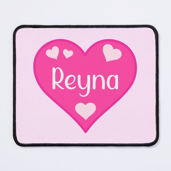Item preview, Reyna Name Pink Heart  designed and sold by Jeallan Designs.