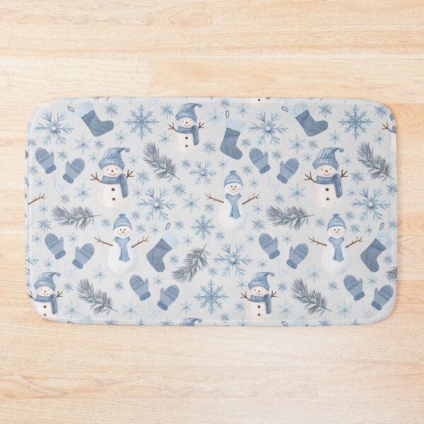 Item preview, Cozy Blue Winter on Off White designed and sold by KSimpson838.