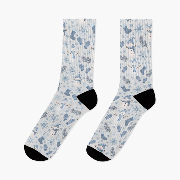 Artikelvorschau, Gemütlicher blauer Winter auf Off-White entworfen und verkauft von KSimpson838.