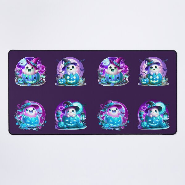 Item preview, Cute Halloween Ghost - blue designed and sold by BlueBee by Miona.
