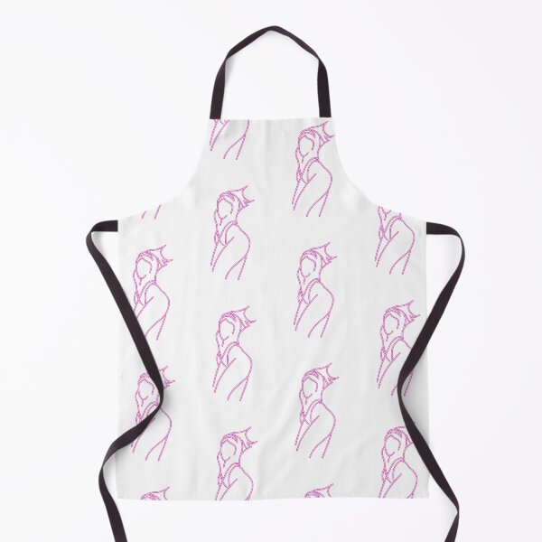 Item preview, Neon Femme Silhouette – Pink Line Art Seductive Glow Design designed and sold by Aucia.