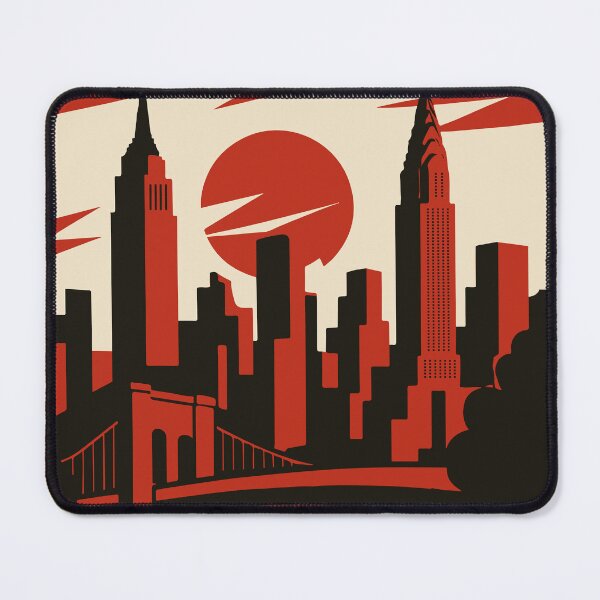 Item preview, Manhattan Vintage Travel Poster designed and sold by rogue-design.