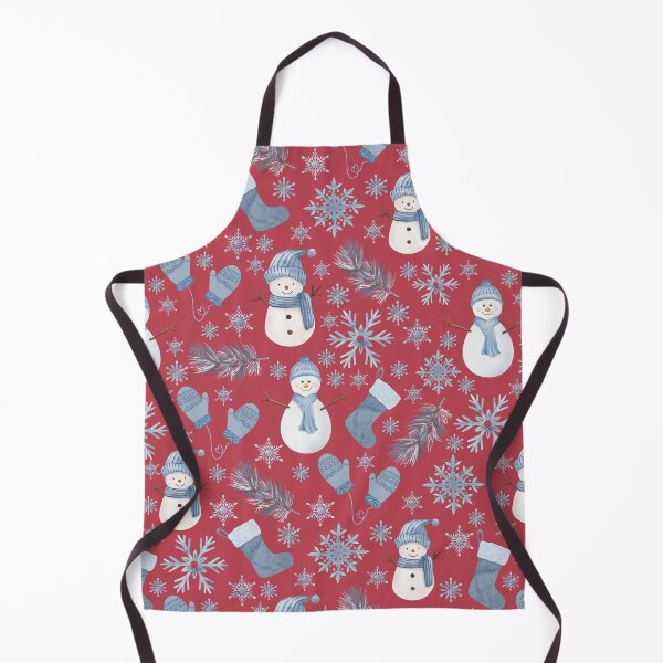 Item preview, Cozy Blue Winter on Sanguine Red designed and sold by KSimpson838.