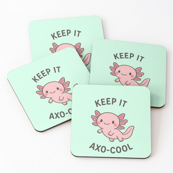Item preview, Keep It Axo-Cool – Cute Kawaii Axolotl Design designed and sold by Vyling.