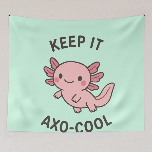 Item preview, Keep It Axo-Cool – Cute Kawaii Axolotl Design designed and sold by Vyling.
