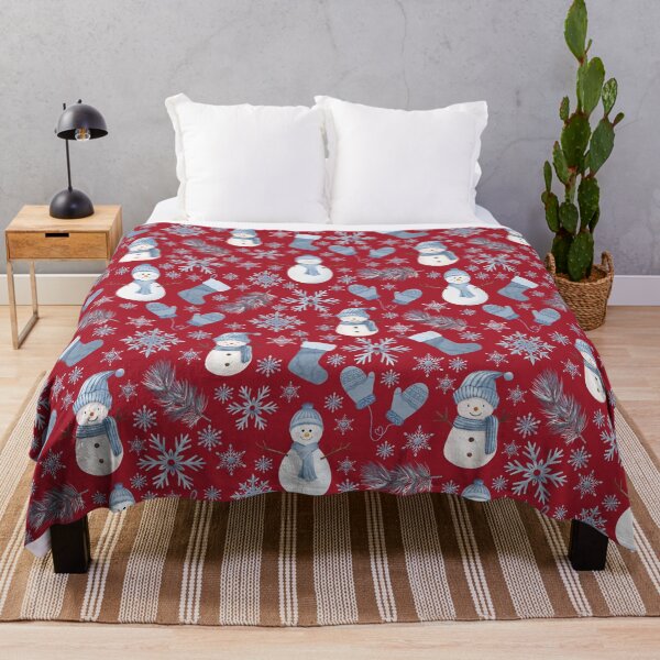 Item preview, Cozy Blue Winter on Cherry Red designed and sold by KSimpson838.