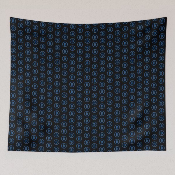 Item preview, Bitcoin Logo Blue designed and sold by CyberRex.