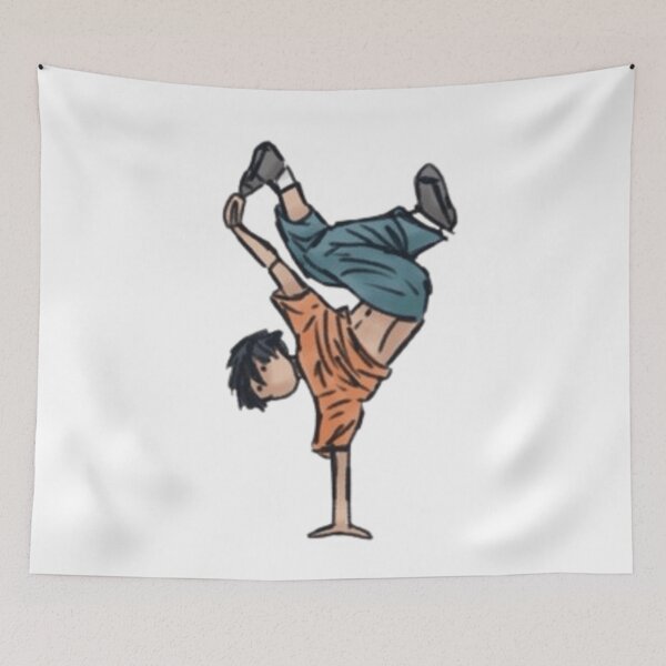 Item preview, Percy Jackson breakdancing sticker designed and sold by Blitz-withoutanO.