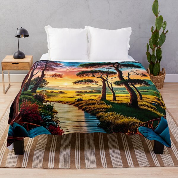 Item preview, Dusk at the mountain hut designed and sold by PixelParadies.