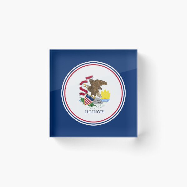 Item preview, ILLINOIS Gifts, Stickers & Products (F) designed and sold by mpodger.