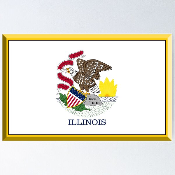 Item preview, ILLINOIS Gifts, Stickers & Products (F) designed and sold by mpodger.