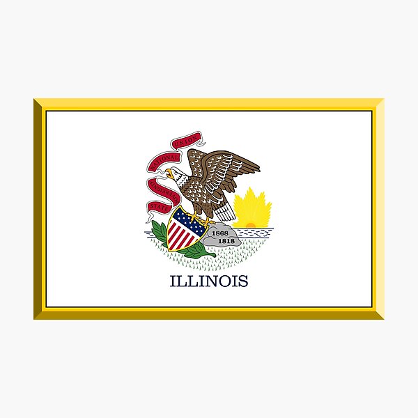Item preview, ILLINOIS Gifts, Stickers & Products (F) designed and sold by mpodger.