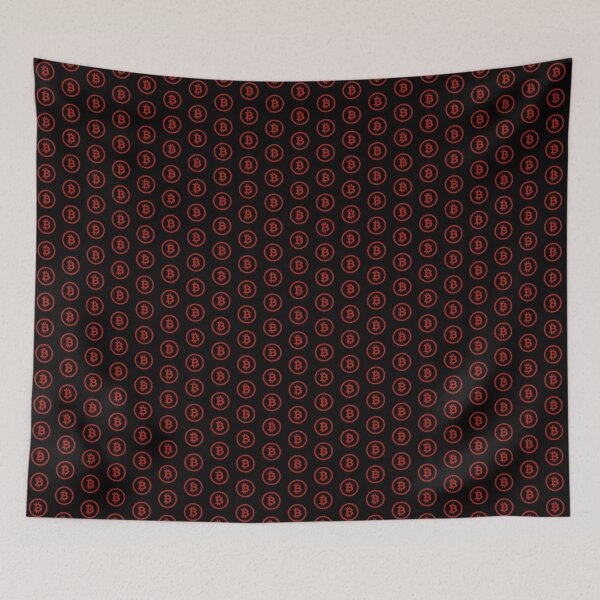Item preview, Bitcoin Logo Red designed and sold by CyberRex.