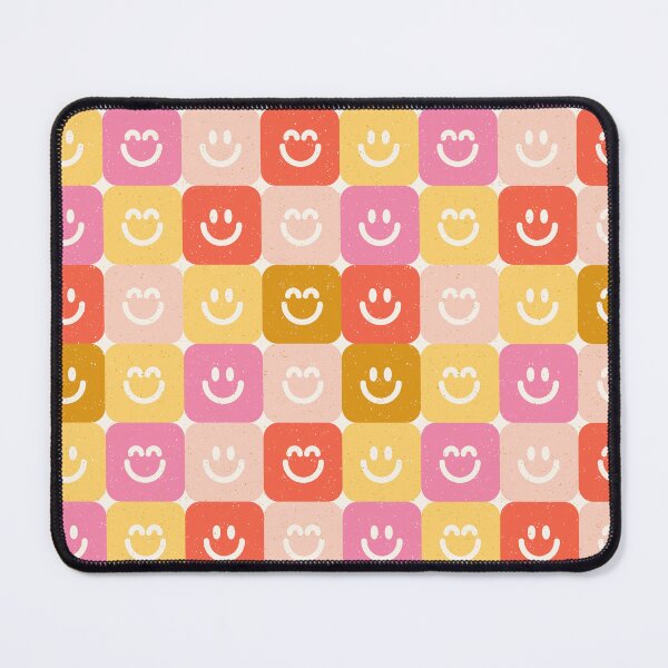 Item preview, Smiley Face Checker Blocks Pattern designed and sold by Farissa Designs.