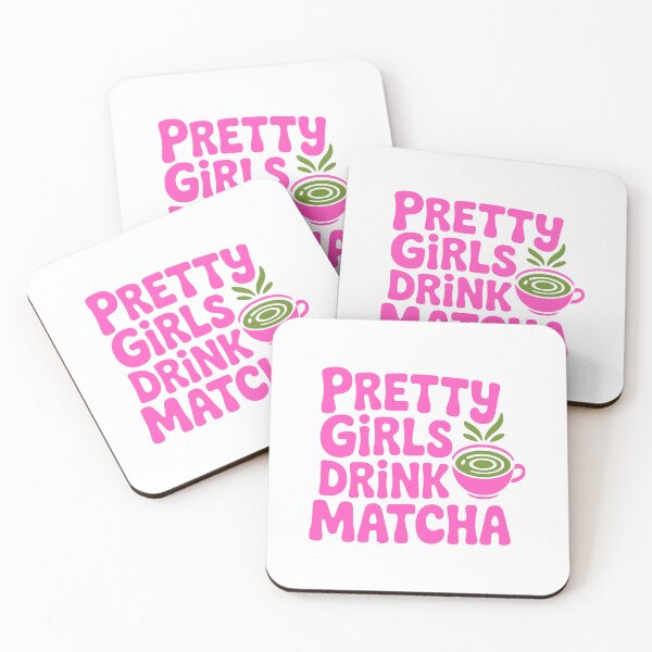 Item preview, Pretty Girls Drink Matcha! Pink Matcha Girl designed and sold by PMCreative.