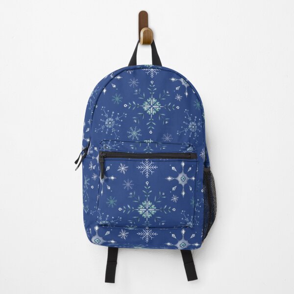 Item preview, Dreamy Night Sky Snowflake Pattern – Hand-Drawn Winter Design designed and sold by Winooski Designs.