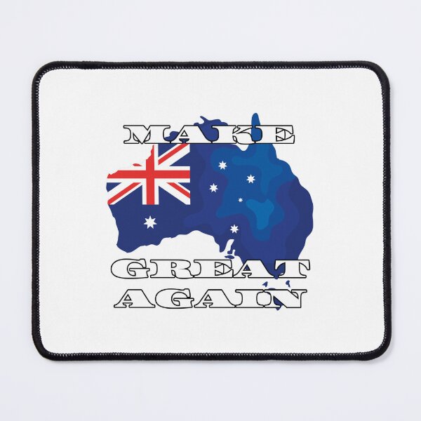 Item preview, Make Australia Great Again Map Flag designed and sold by WarriorPeons.