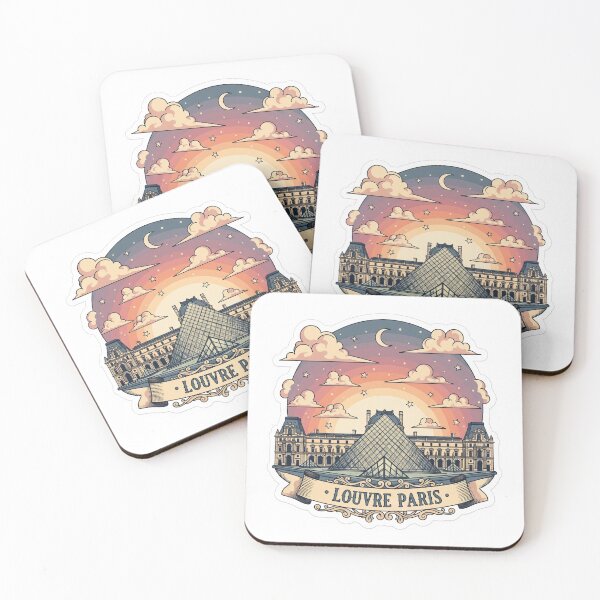 Item preview, Louvre museum designed and sold by Peep's Corner.