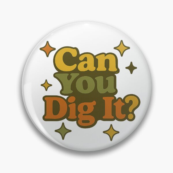Item preview, ? Can You Dig It? – Retro 70s Groovy Typography Design designed and sold by 8TrackTees.