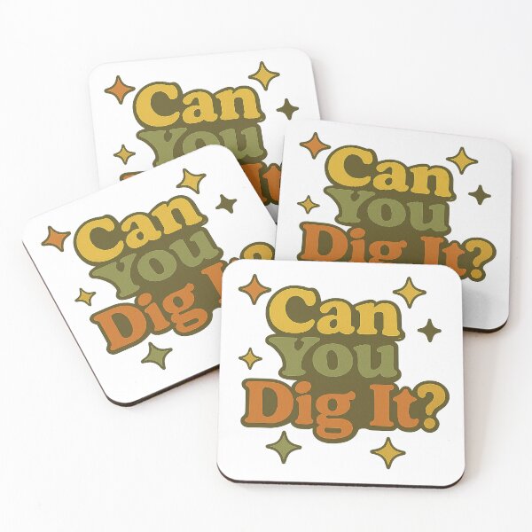 Item preview, ? Can You Dig It? – Retro 70s Groovy Typography Design designed and sold by 8TrackTees.
