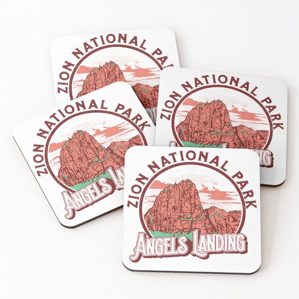 Item preview, Angels Landing Zion National Park Vintage Graphic designed and sold by Nikogol.