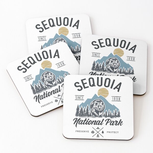 Item preview, Sequoia National Park novelty hiking camping designed and sold by Nikogol.