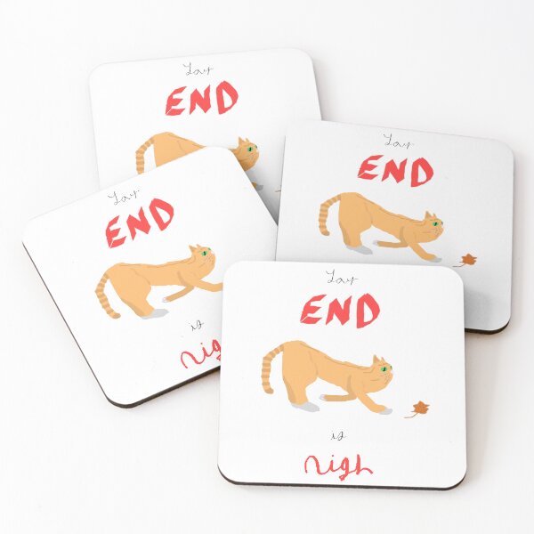 Item preview, Persiguiendo una hoja designed and sold by Silly Cats Being Silly.