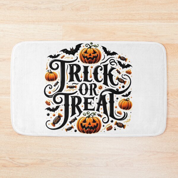 Item preview, Trick or Treat calligraphy design designed and sold by DreamagineArtDesign.