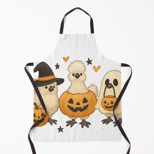 Item preview, Halloween Silkie Trio designed and sold by SilkeHenSticke.
