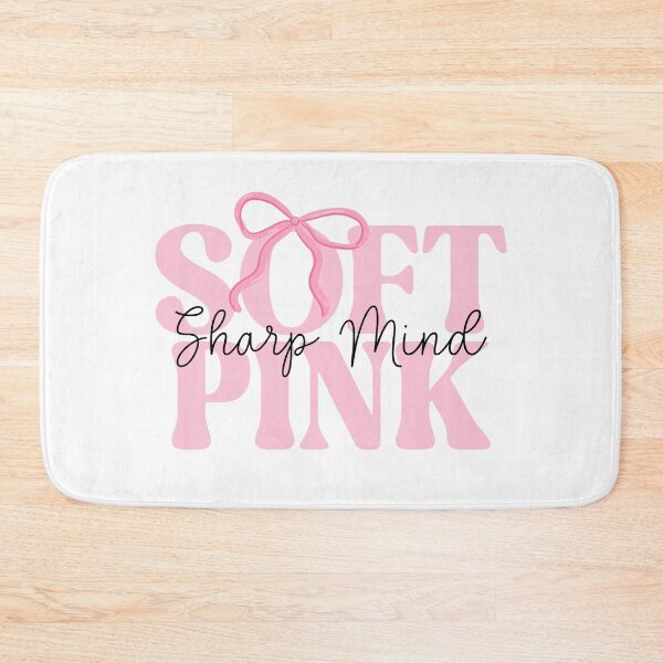 Item preview, Soft Pink Coquette Quote with a Bow designed and sold by ApricotBlossom.