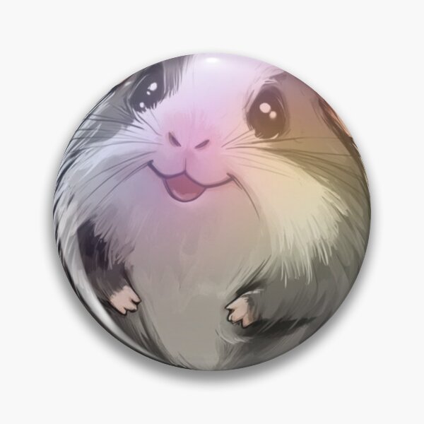 Item preview, Drawing of happy hamster place is here design designed and sold by NivyasArtistry.