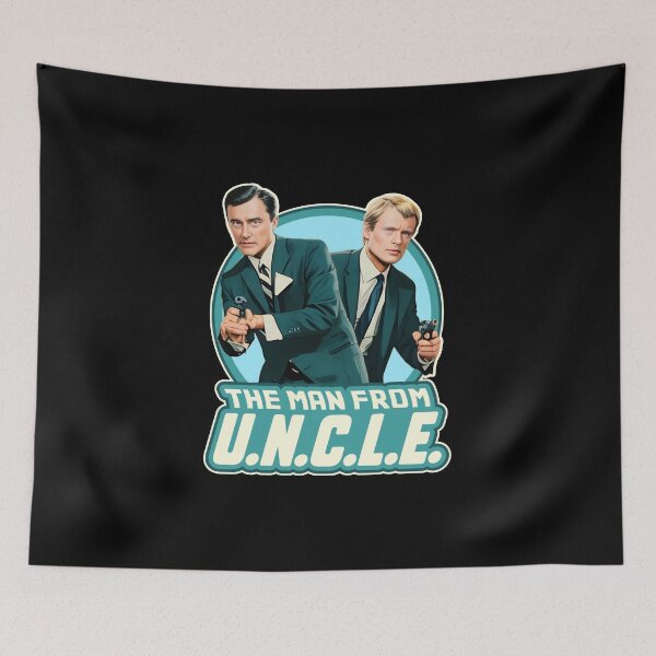 Item preview, The Man from U.N.C.L.E. 60s Action Spy Fiction designed and sold by darklordpug.