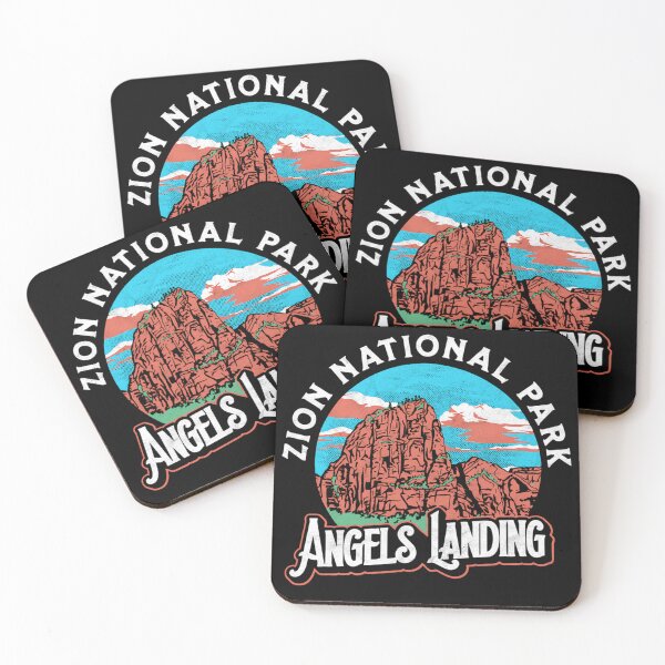 Item preview, Angels Landing Zion National Park Vintage 80's Graphic designed and sold by Nikogol.