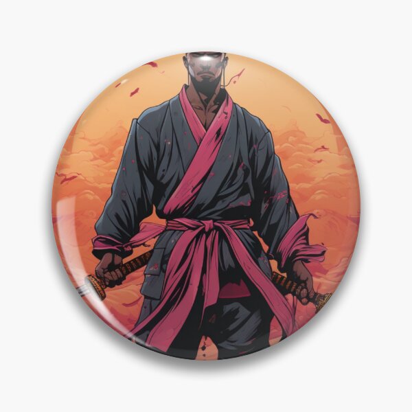 Item preview, Two Swords Samurai Sunset designed and sold by GrinGalore.